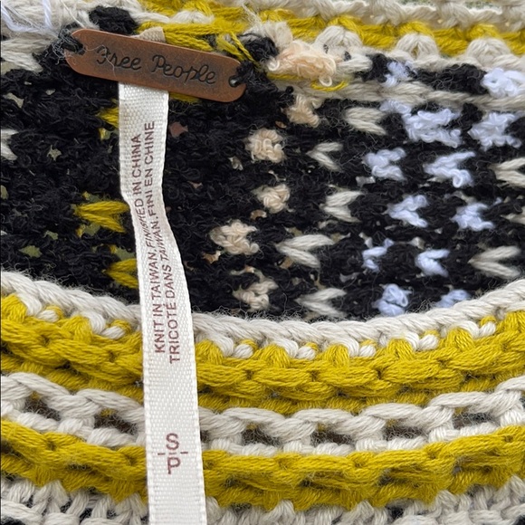 🌺 Free People; BNWT Porto Combo Sweater Sz. S & M - Picture 5 of 16